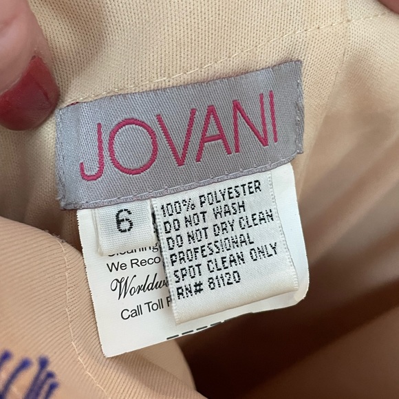 Gorgeous blue lace embellished gown. - Picture 3 of 4